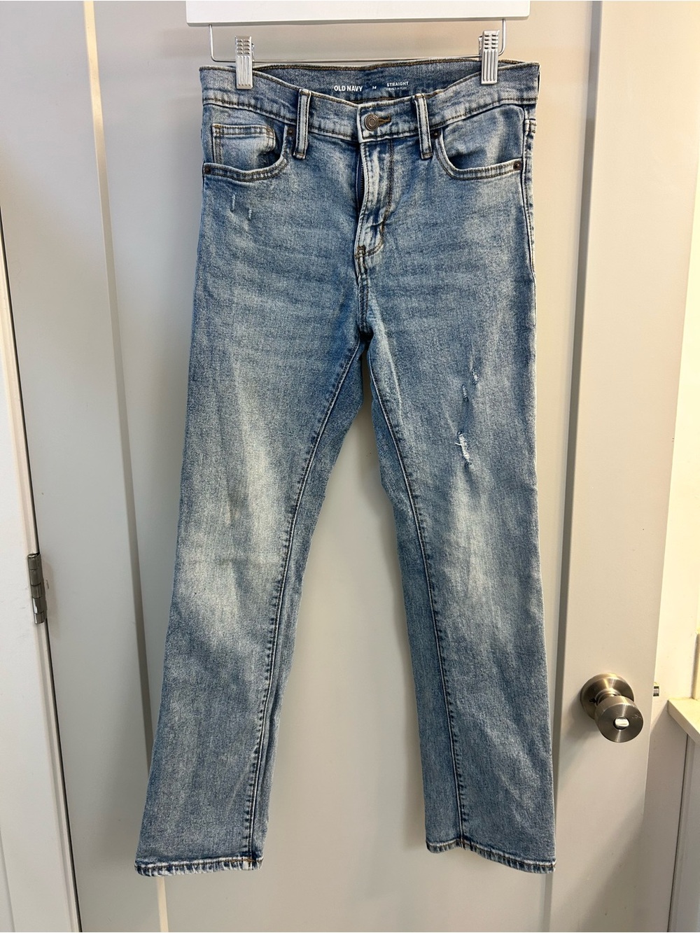 Old Navy Light Wash Straight-Leg Jeans